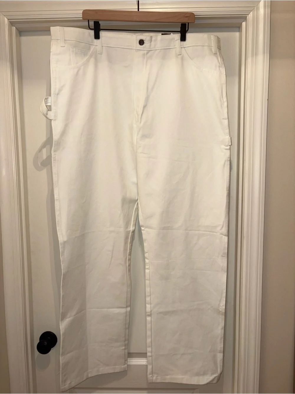 Men’s Dickies white Utility Painter's Pants size 42 x 37 NWT
